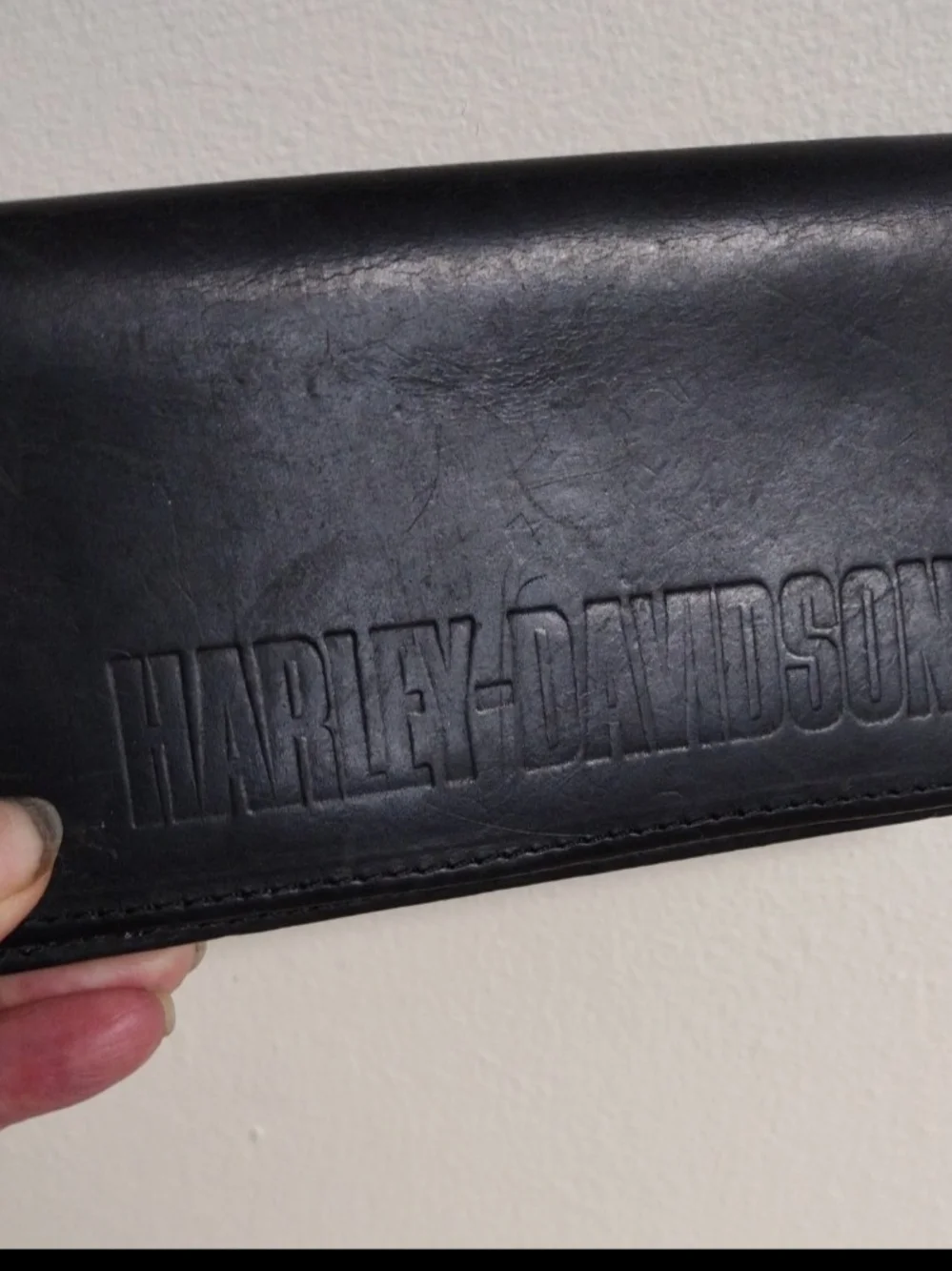 Harley-Davidson leather wallet